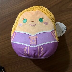 New Disney Rapunzel Squishmallow yellow - purple